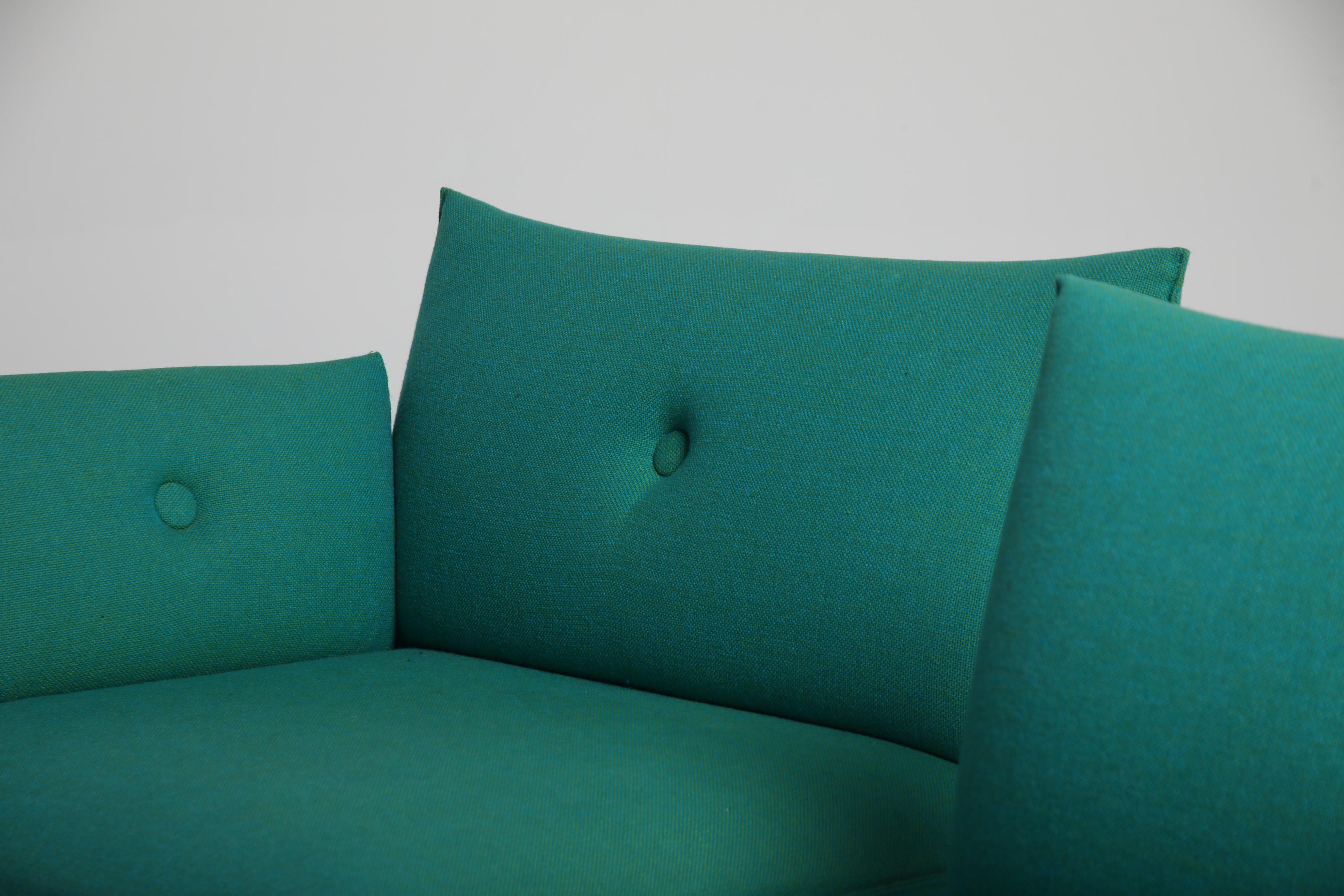 Dunder Modulares Sofa von Stefan Borselius für Blå Station, Polsterung in Teal, 2000er Jahre (21. Jahrhundert und zeitgenössisch) im Angebot