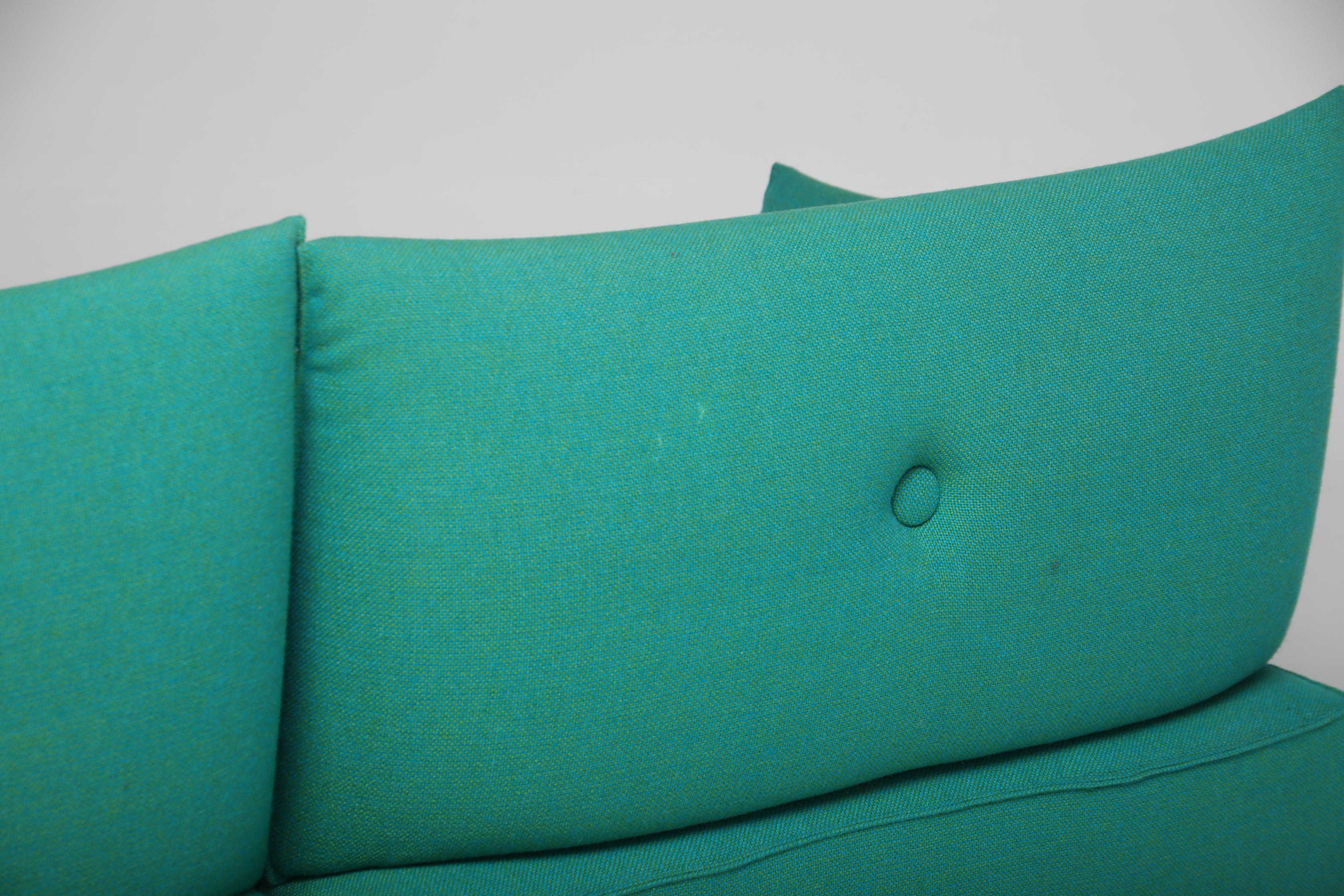Dunder Modulares Sofa von Stefan Borselius für Blå Station, Polsterung in Teal, 2000er Jahre im Angebot 1
