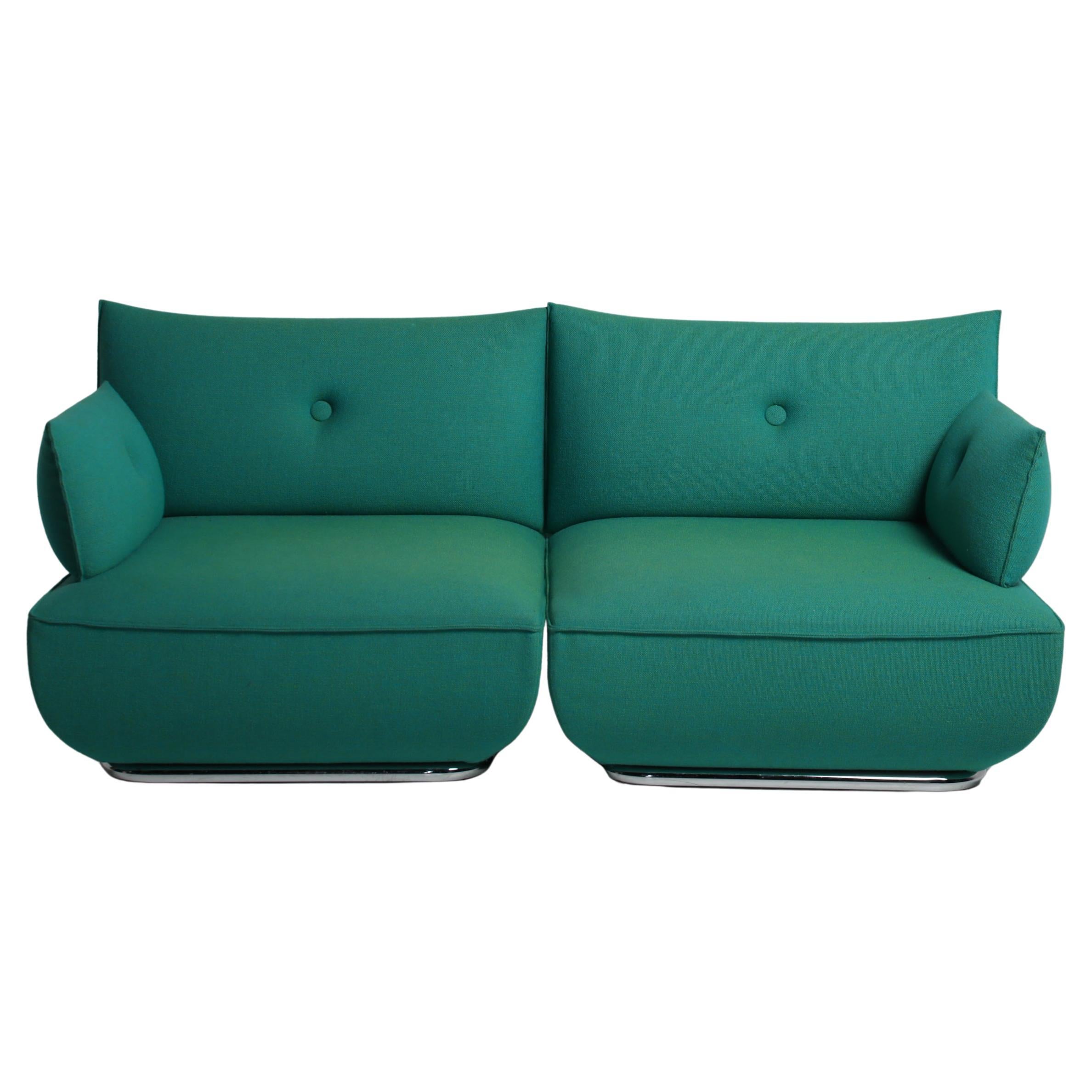 Dunder Modulares Sofa von Stefan Borselius für Blå Station, Polsterung in Teal, 2000er Jahre im Angebot