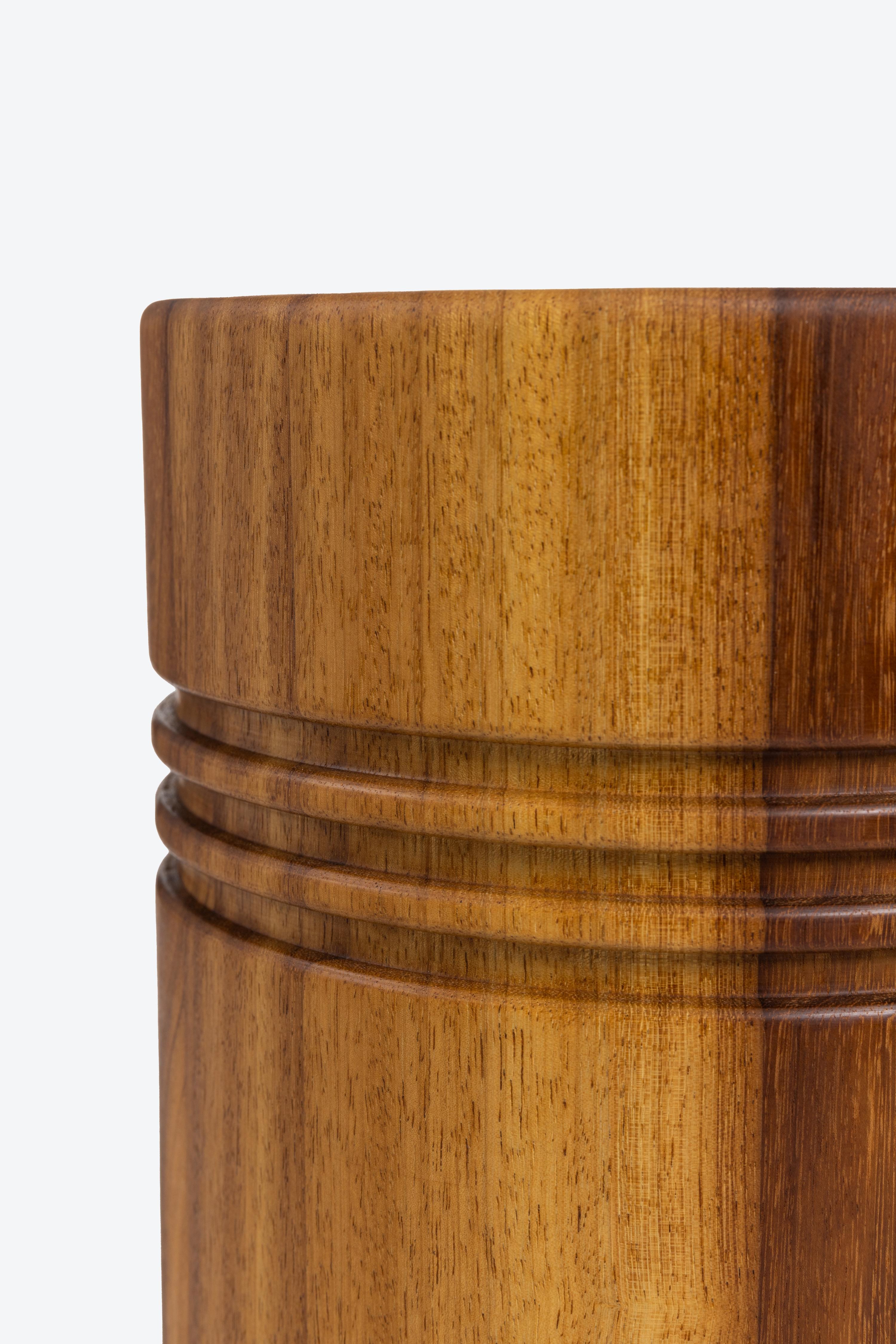 American Dundun Stool / Side Table For Sale
