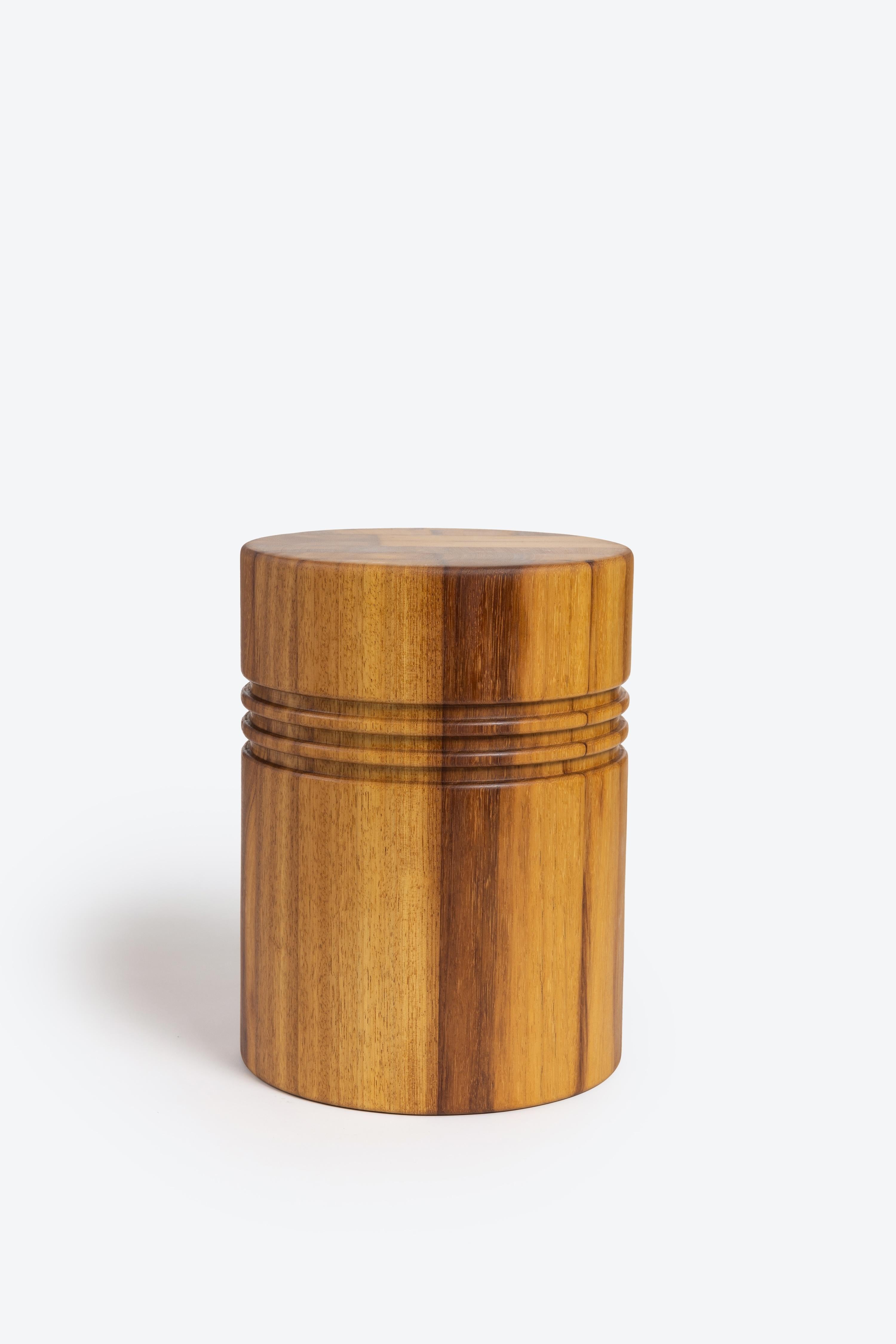 Hand-Crafted Dundun Stool / Side Table For Sale