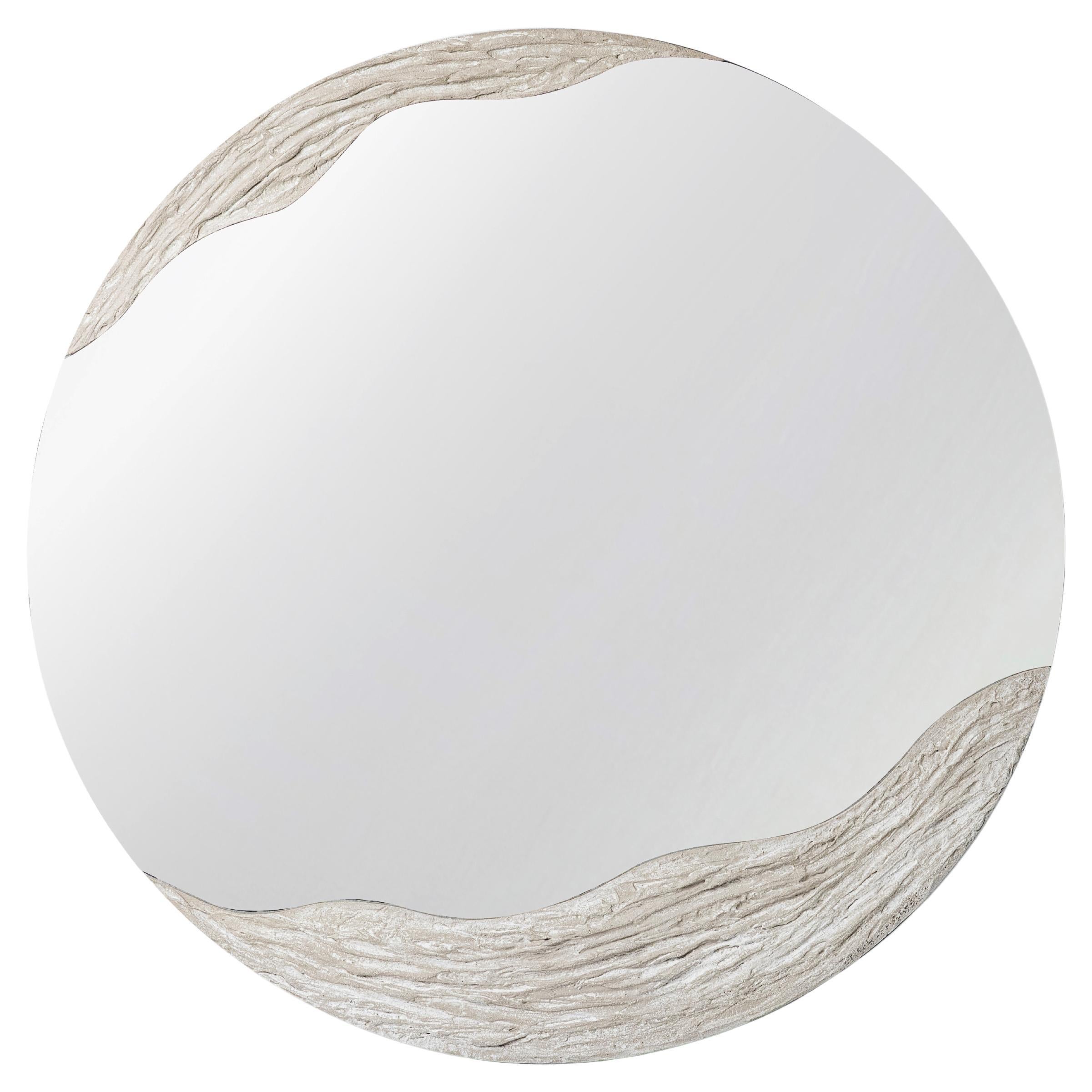 Dune 1500 Round Mirror by Disain1971 For Sale