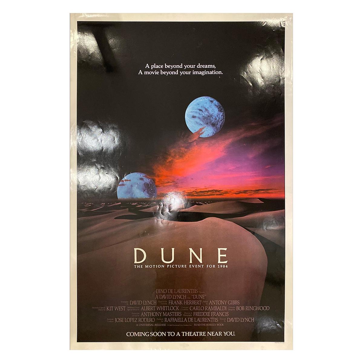 “Dune” 1984 Poster For Sale
