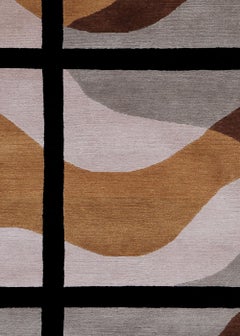 Dune - Alessandro Mendini Modern Design Rug Carpet Wool Cotton Handknotted