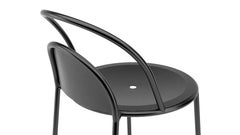 Dune Bar Stool, Powder Coated Steel Frame