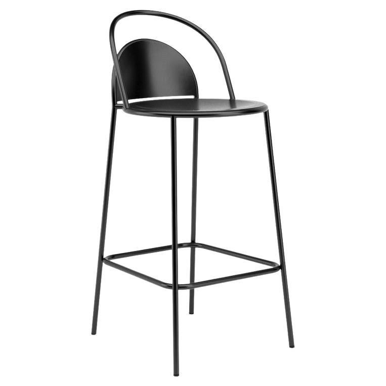 Dune Bar Stool, Powder Coated Steel Frame For Sale at 1stDibs