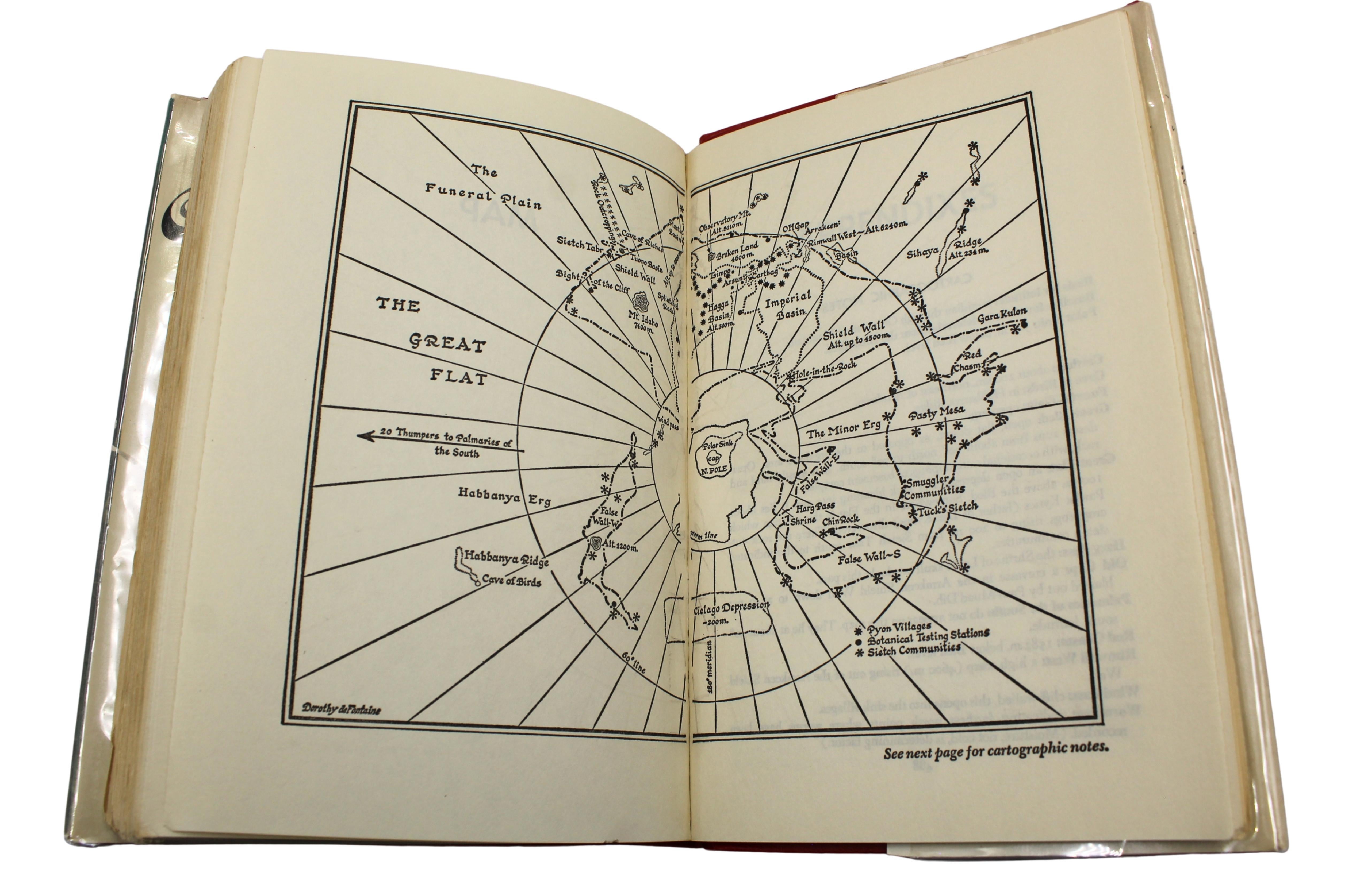 Dune par Frank Herbert, édition du club de lecture, sous jaquette originale, 1965 en vente 5