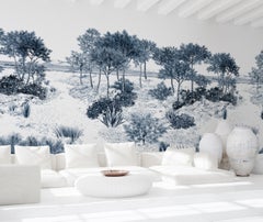 Dune, Customizable, Digital Printing, Mural Decor, Isidore Leroy