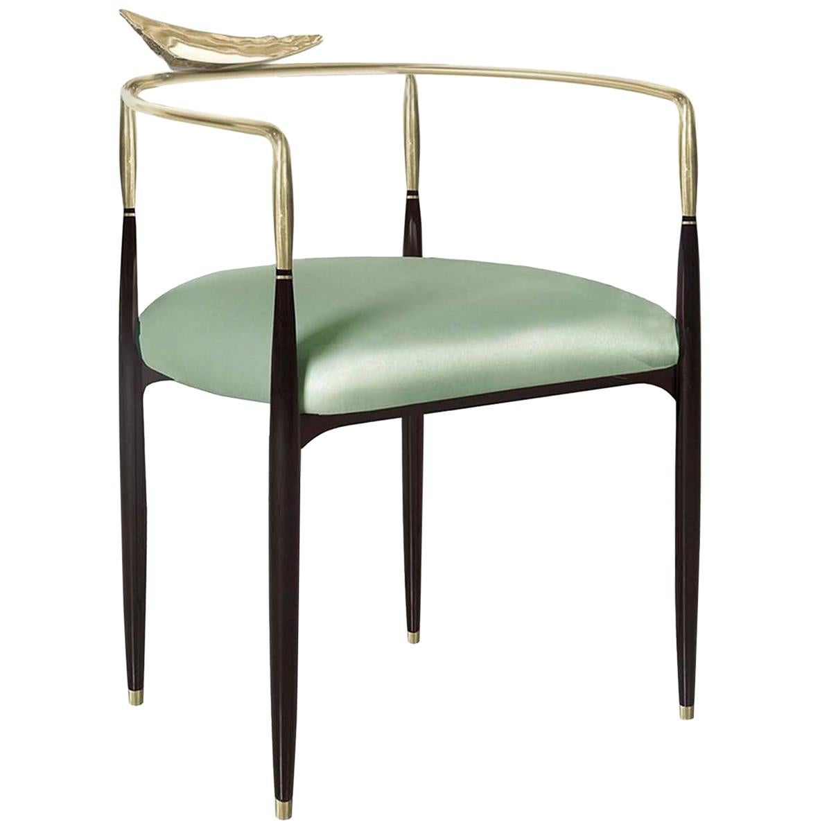 Dune Green Chair by Livio Ballabio