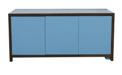 Dune New York 'Lemans' Sideboard-Schrank mit ausziehbarem Schreibtisch:: 2000:: Blau