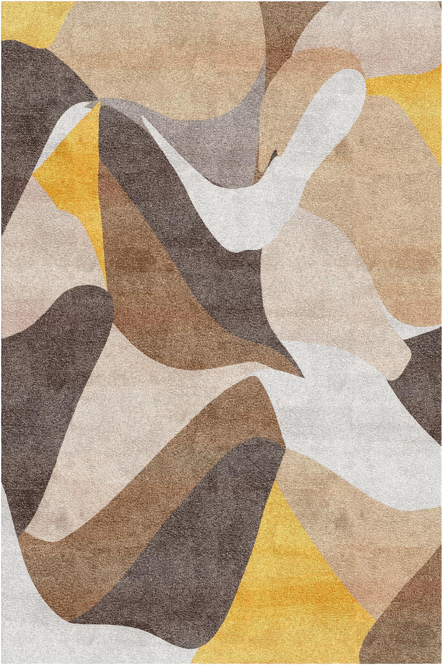 Dune rug I by Vanessa Ordoñez
Dimensions: D 300 x W 200 x H 1.5 cm
Materials: bamboo fibers and linen

A stunning collaboration of Vanessa Ordonez with Malcusa, this rug is part of a series inspired by the designer’s intimate connection with