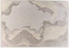 "Dunes" Luxury 3D Sculpted Hand-Tufted Wool Rug by Alexander's Collection Studio