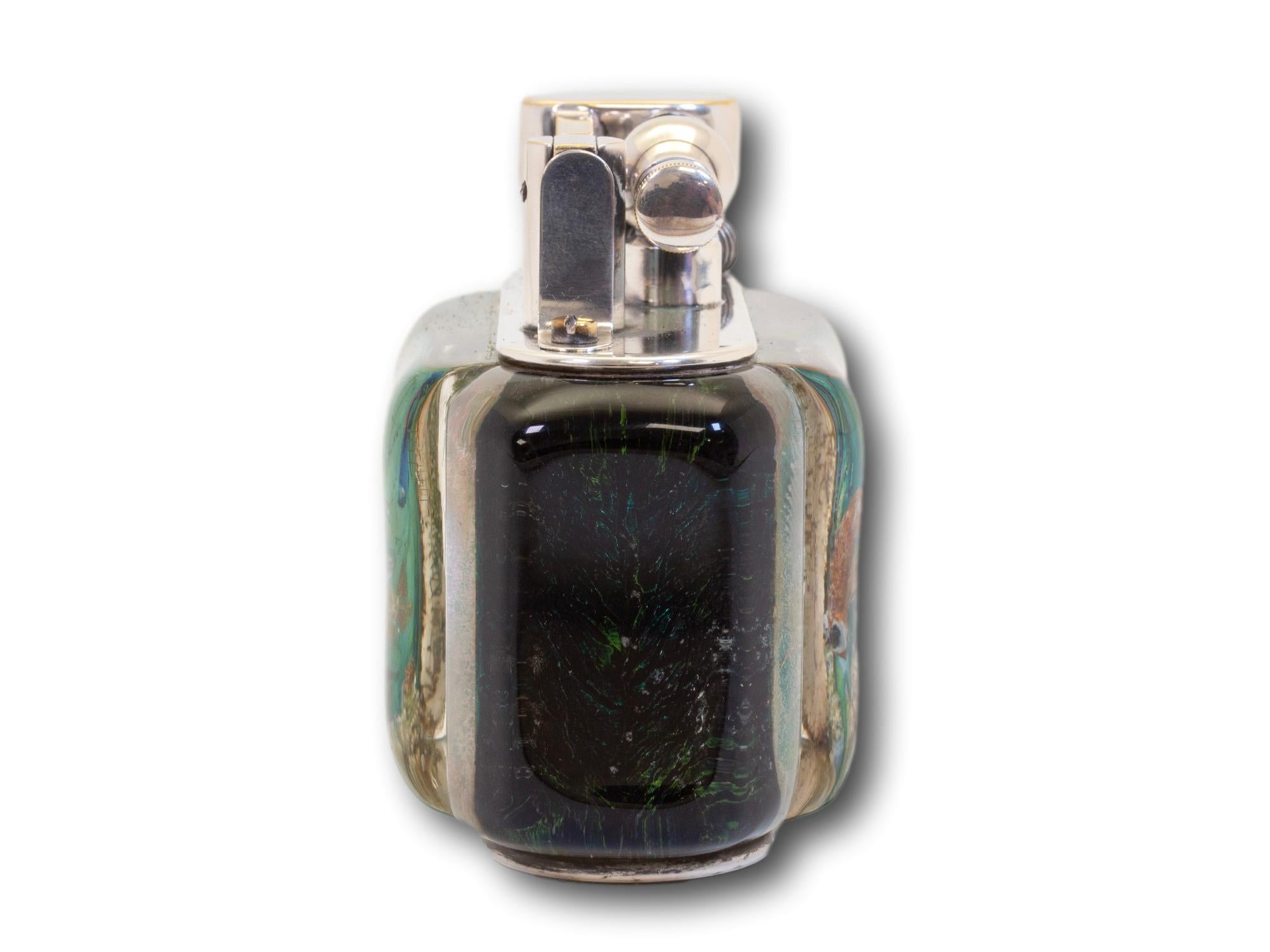 Dunhill Aquarium Half-Giant Table Lighter For Sale 2