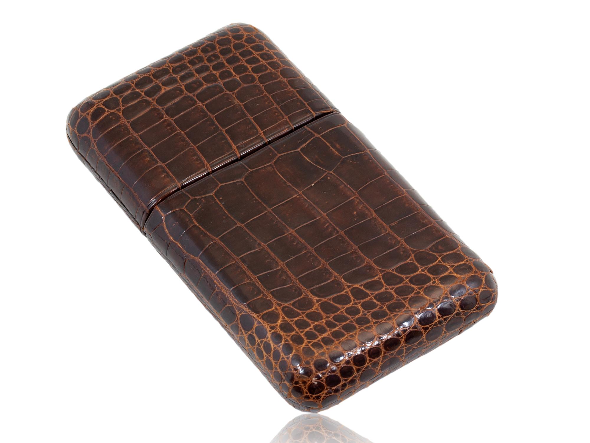 English Dunhill Art Deco Cigar Wallet