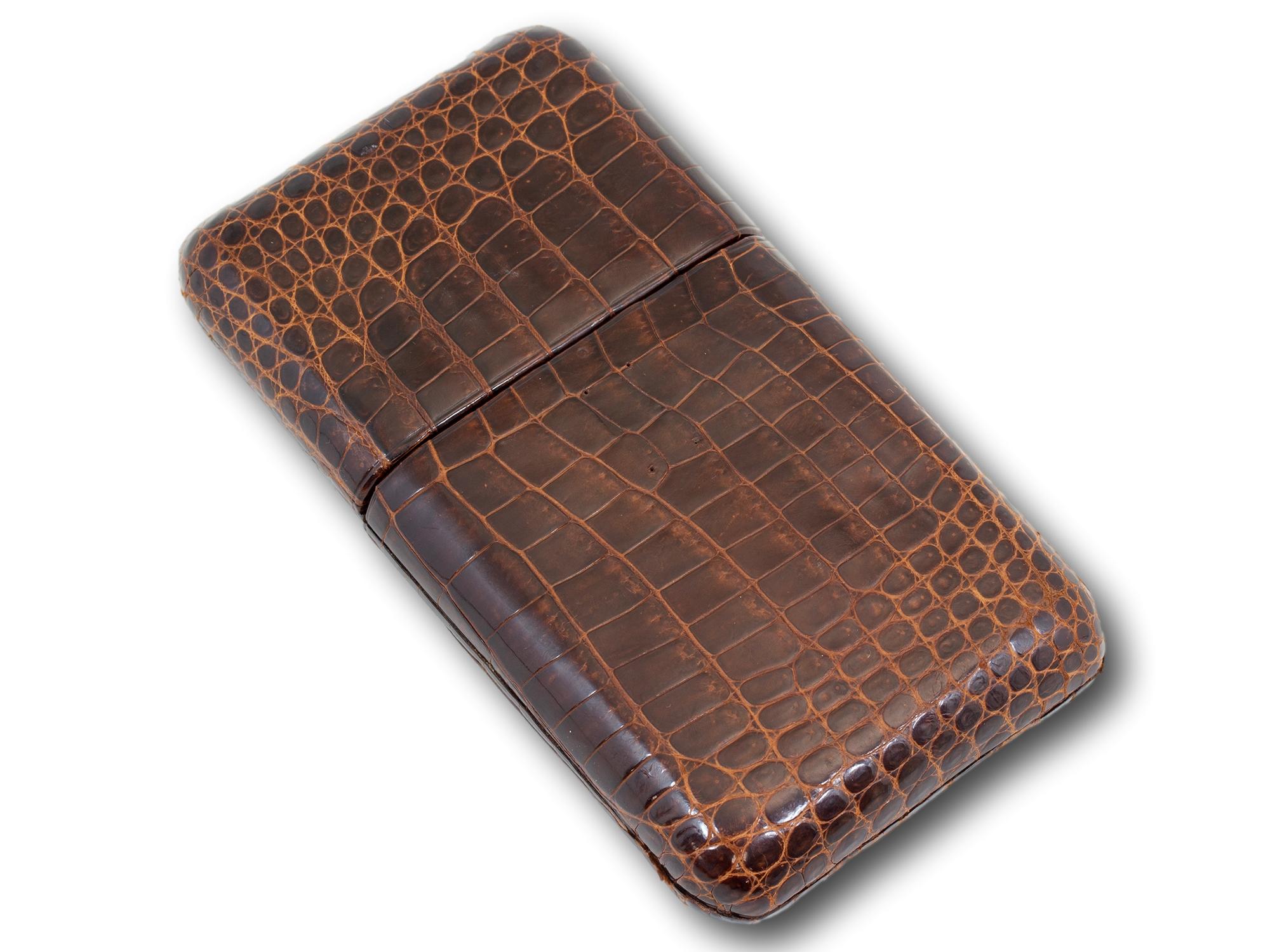 20th Century Dunhill Art Deco Cigar Wallet