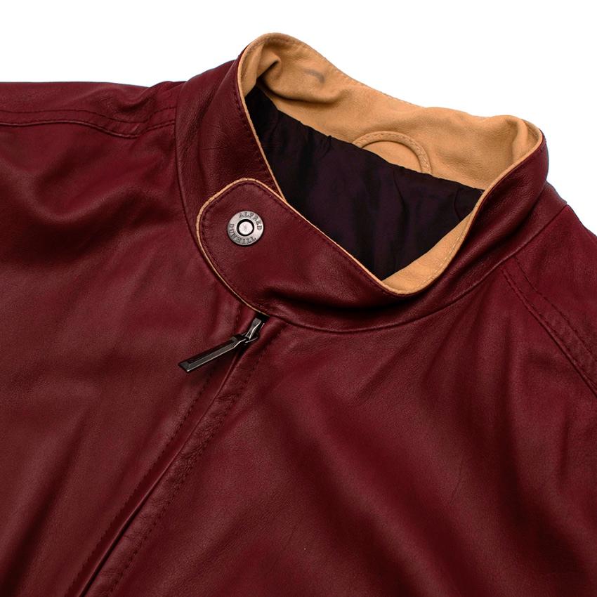 burgundy lightweight jacket