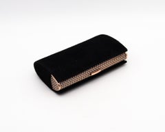 Dunhill By Verger Frères 1935 Paris Art Deco Case In 18Kt Gold Vermeil On Silver