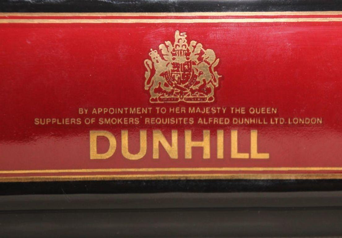 Dunhill Cigar Ashtray Catchall England Black and Red Collectible 1970 For Sale 1