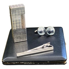 Dunhill Zigarettenetui & Feuerzeug, Katharine Hamnett Krawattenklammer & Manschettenknöpfe Set
