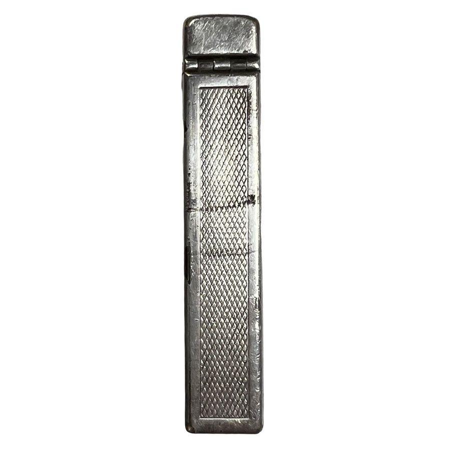 American Dunhill London Silver Plate Rollalite Petrol Lighter (Silver plate?) For Sale