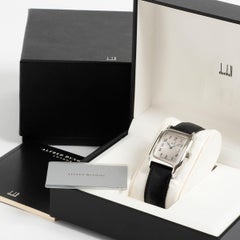 Dunhill LTMV Art Deco Style Wristwatch 'Centenary Range 1995', Box & Papers