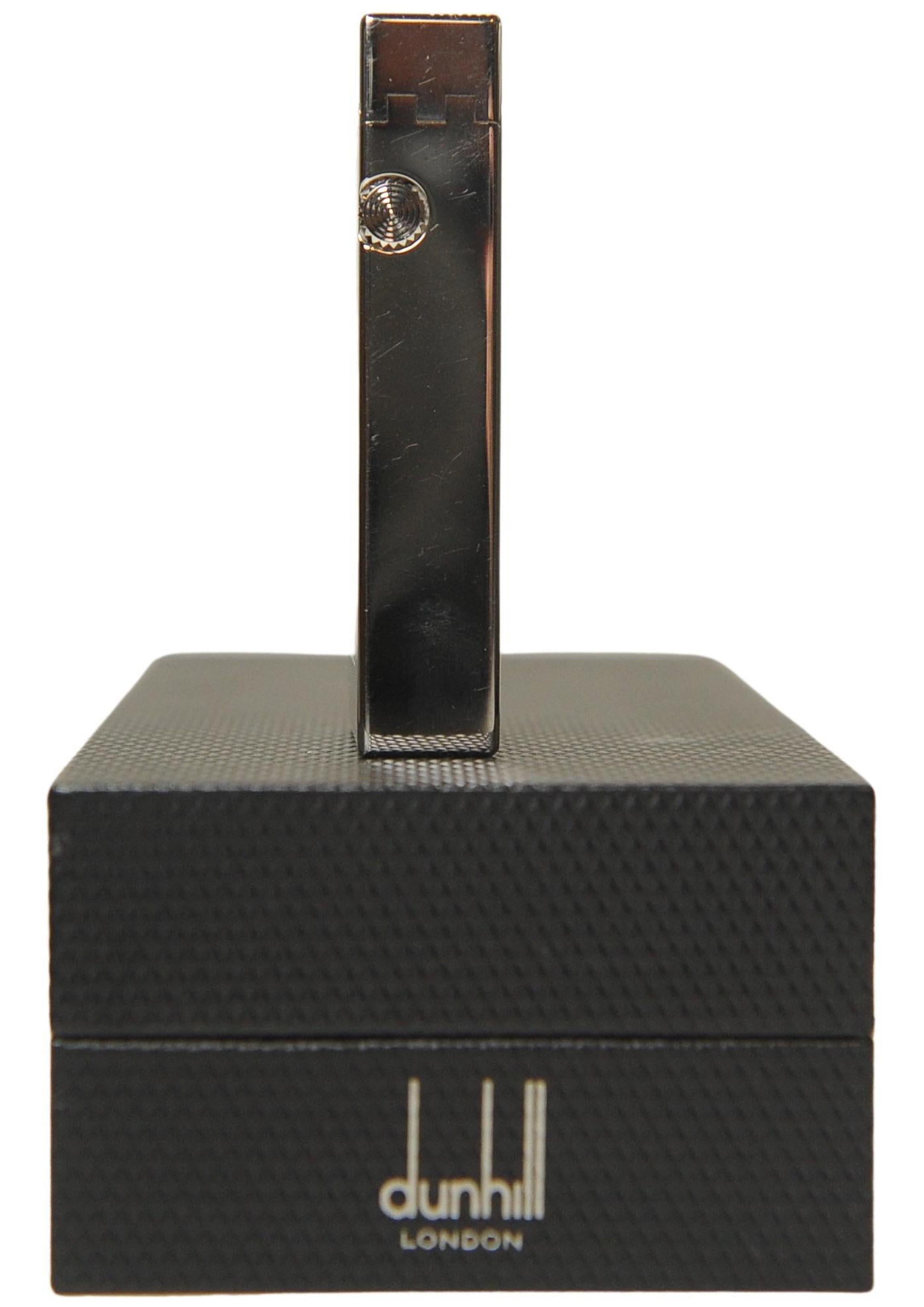 Encendedor de Bolsillo Rollagas Dunhill Paladiado Con Caja Original en venta 2