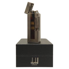 Dunhill Palladium plated Rollagas Tasche Zigarettenanzünder mit Original-Box