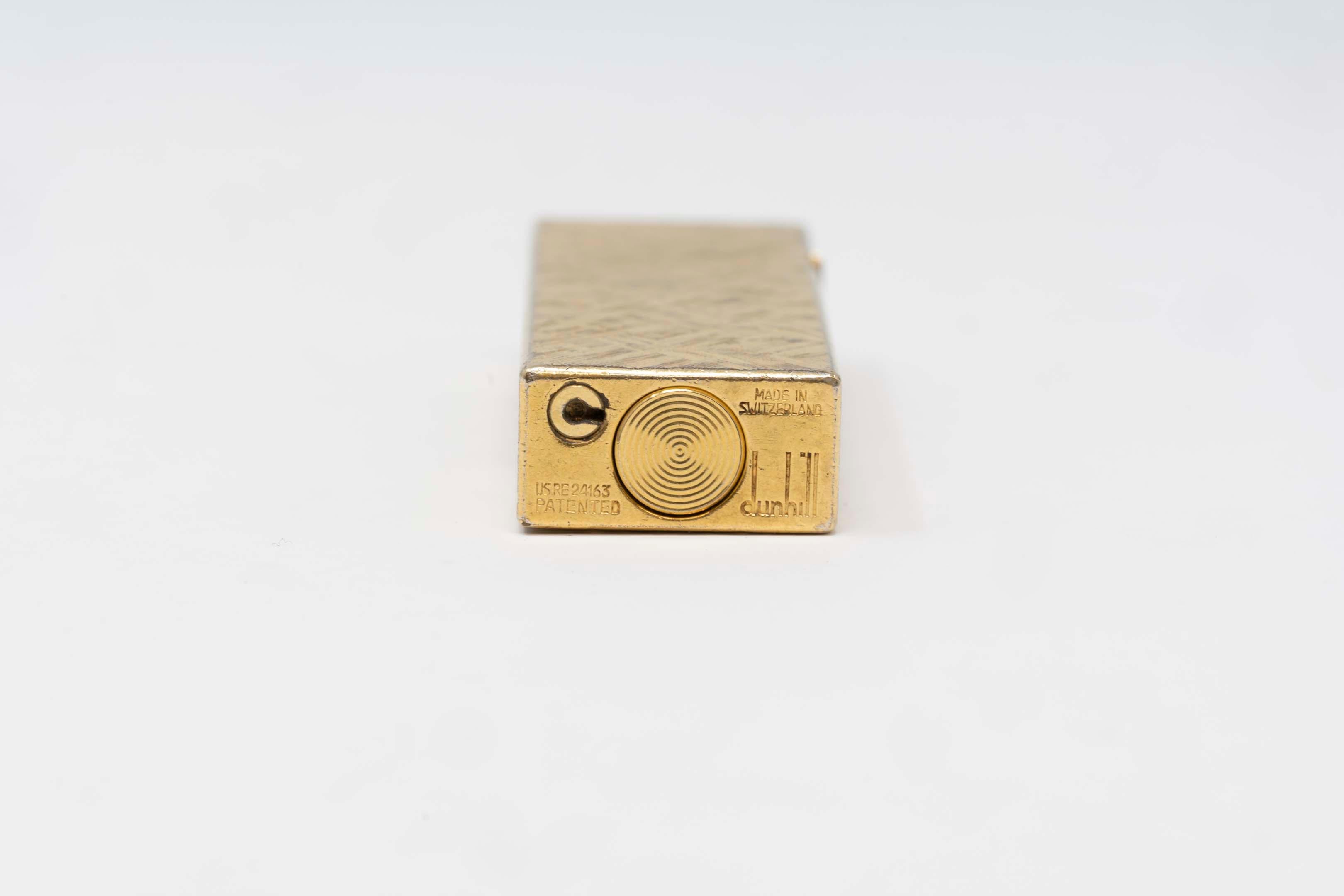 gold dunhill lighter price