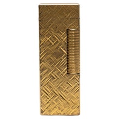 Vintage Dunhill Rollagas Goldplated Lighter PAT 24163
