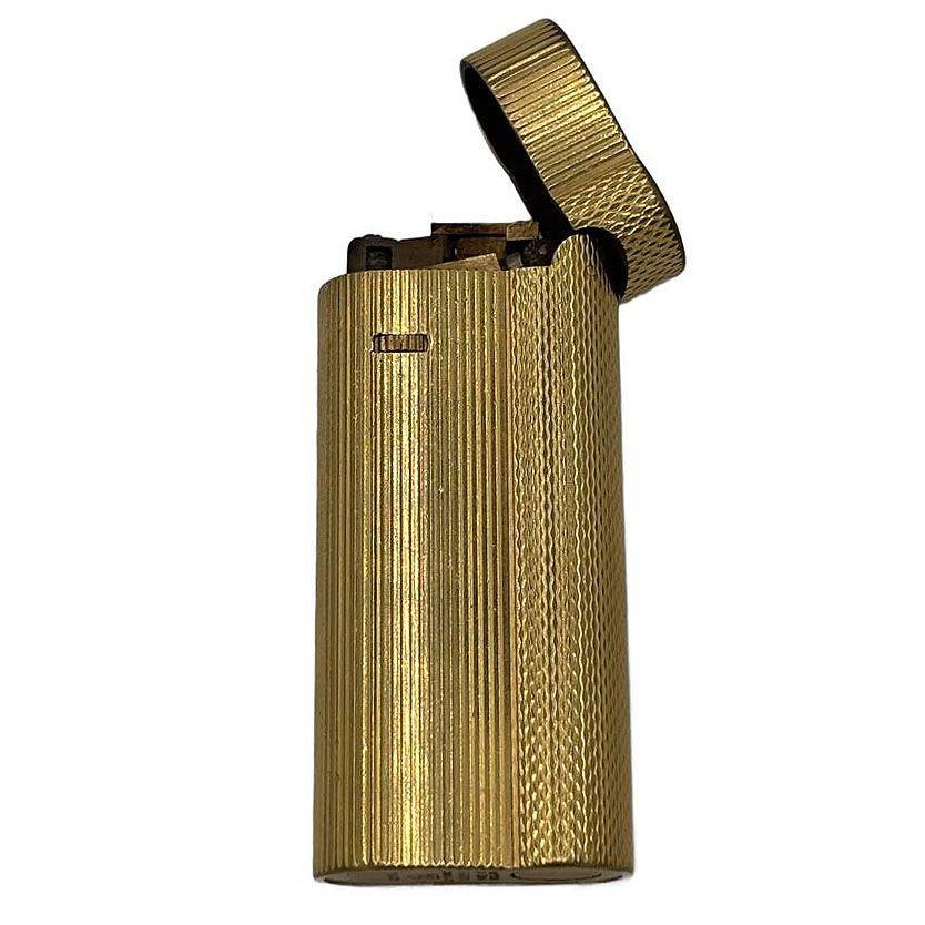Dunhill Briquet Rollagas de type S plaqué or, vers 1970 Bon état - En vente à Van Nuys, CA