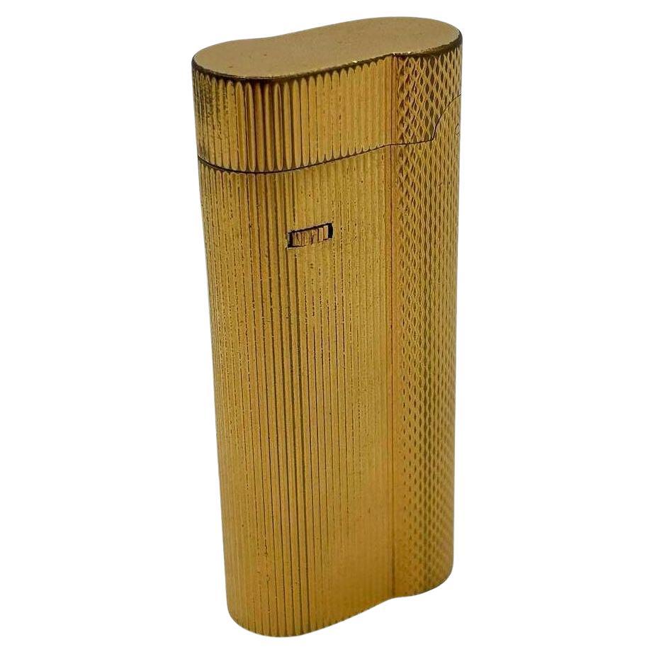 Dunhill S-Type Gold Plated "Rollagas" Lighter, Circa 1970