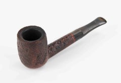 Dunhill Shell Briar Pipe 55S, Mid-20th Century, Sandblasted, England