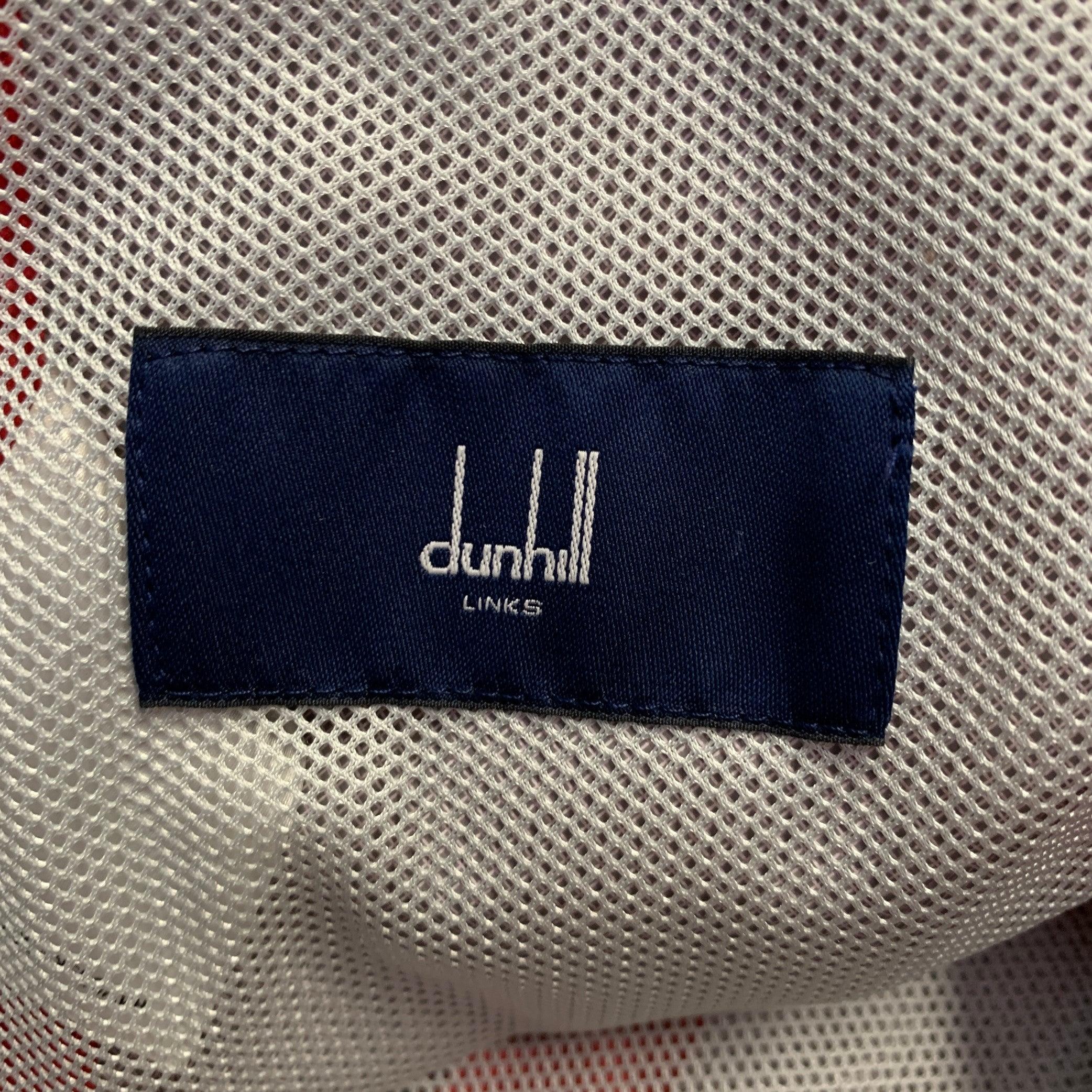 DUNHILL Größe M Rot Polyamid Zip Up Jacke im Angebot 1