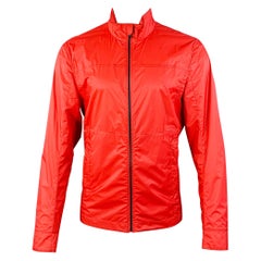 DUNHILL Größe M Rot Polyamid Zip Up Jacke