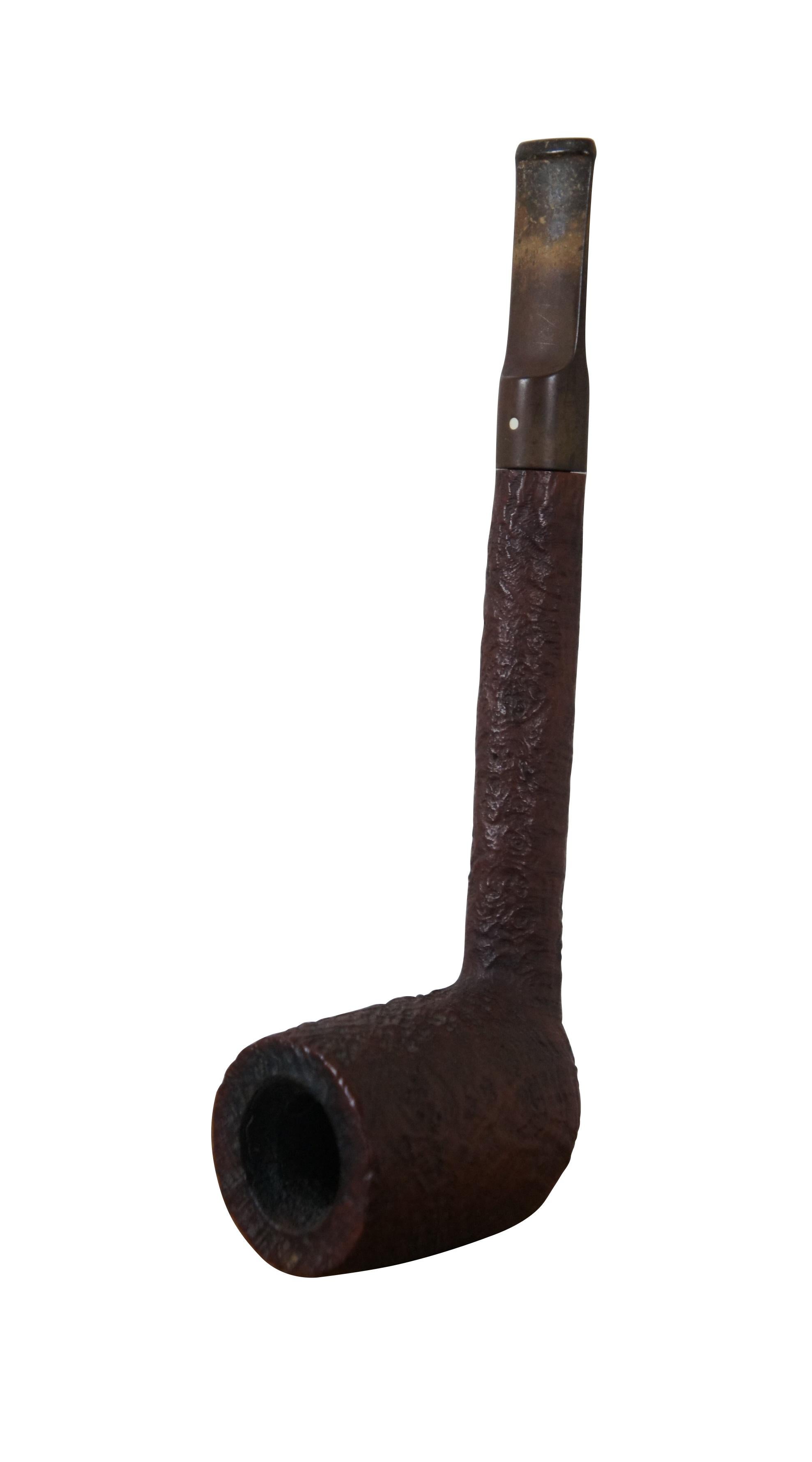 Pipa de fumar Dunhill Tanshell ODA 841 Lovat Briar Billar Moderno de mediados de siglo