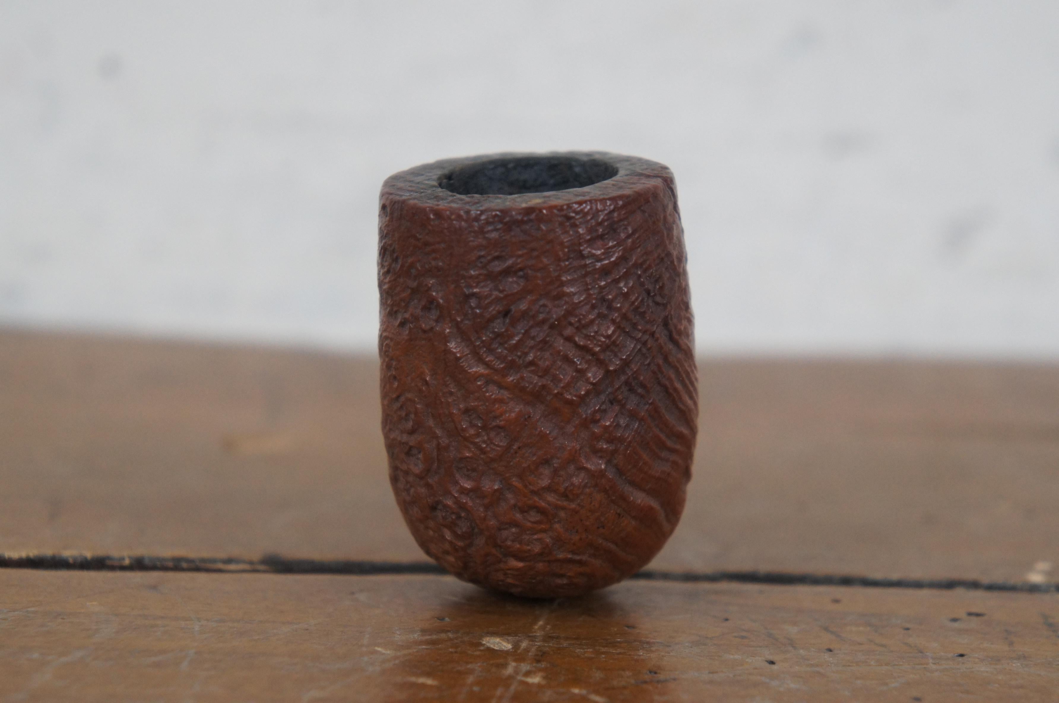 Pipa de fumar Dunhill Tanshell ODA 841 Lovat Briar Billar siglo XX