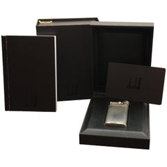 Dunhill Unique Silver Plated Gas Lighter with Original Gift Box, Papers & Flints