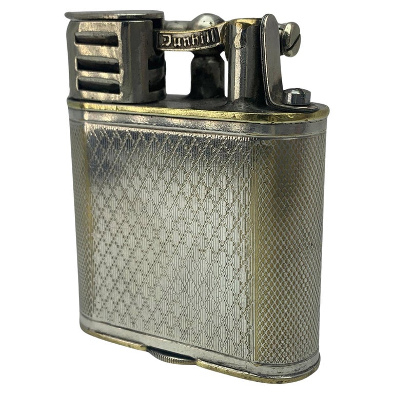 1930s cigarette lighter Dunhill Unique Sport Pocket Petrol Cigarette Lighter 1930's