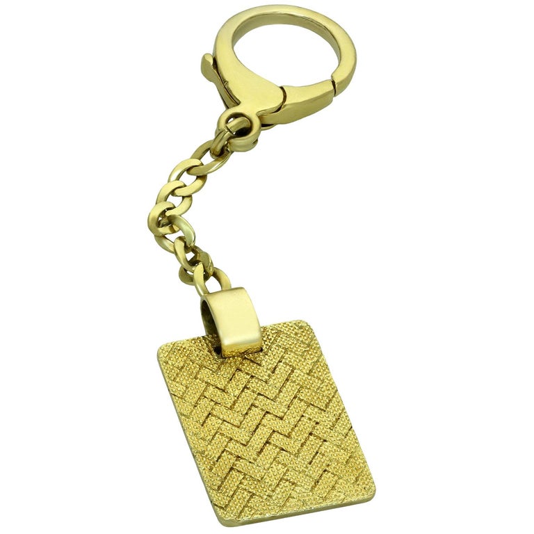 Dunhill Yellow Gold Keychain at 1stDibs