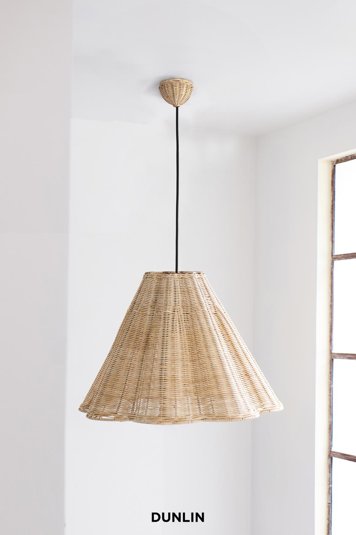 Etna Rattan Large Pendant Light, by DUNLIN In New Condition For Sale In Sydney, AU