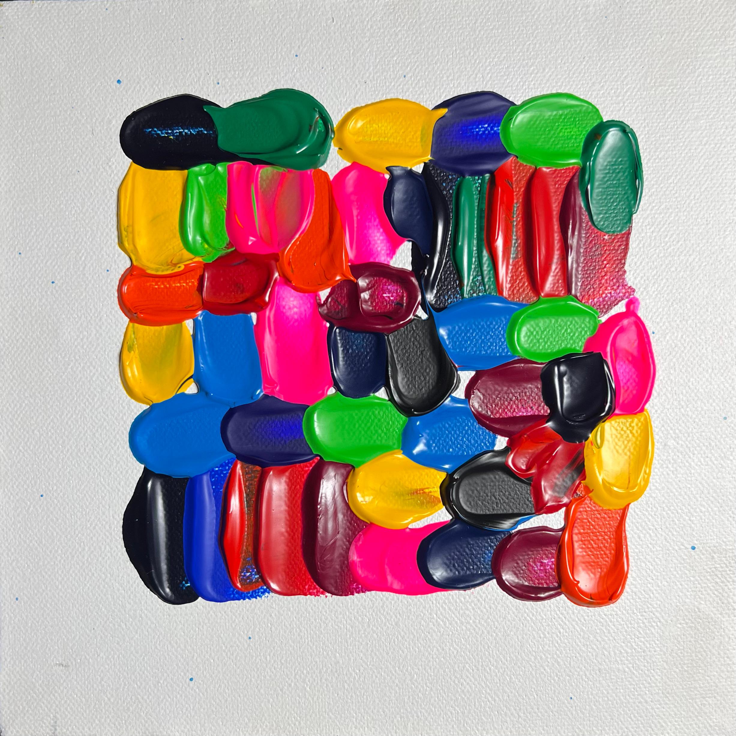 Life, I'm Tired - 21st Century, Contemporary, Abstract Painting, Colours