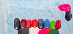 Frieden – 21. Jahrhundert, Zeitgenössische, abstrakte Malerei, Farben