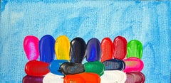 Es gibt viele Wege, die zum Frieden führen – 21. Jahrhundert, zeitgenössisch, abstrakt