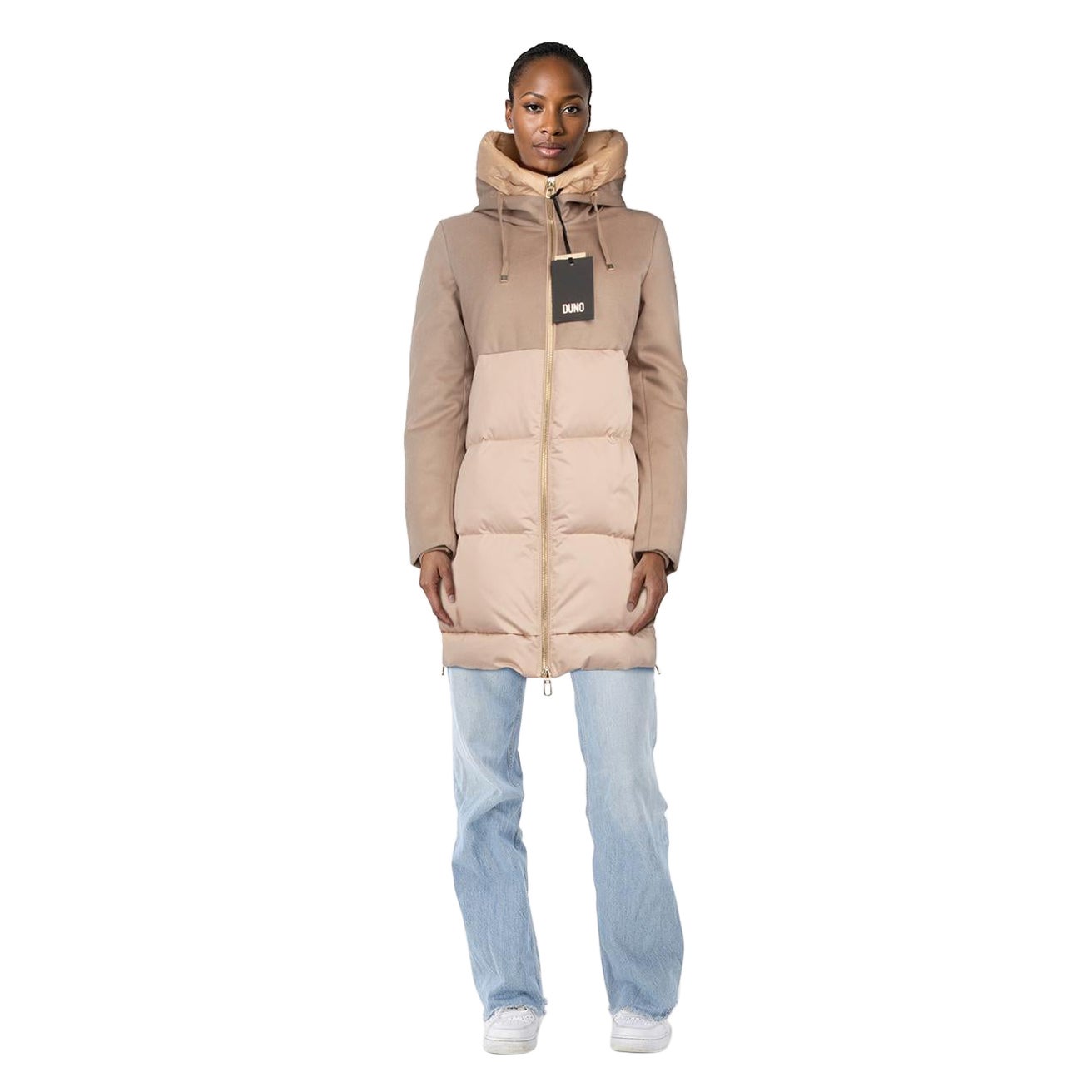 Duno Brown Wool Talia Coat Size M