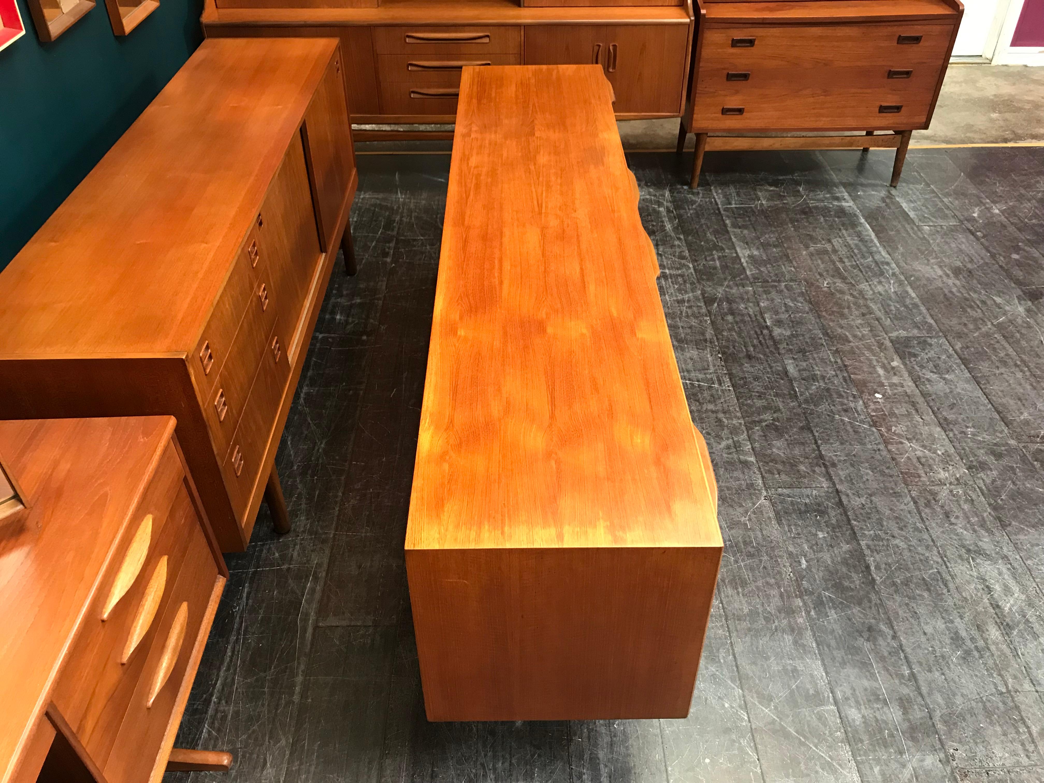 Dunvegan British Midcentury Teak Sideboard by Tom Robertson for A.H. McIntosh 5