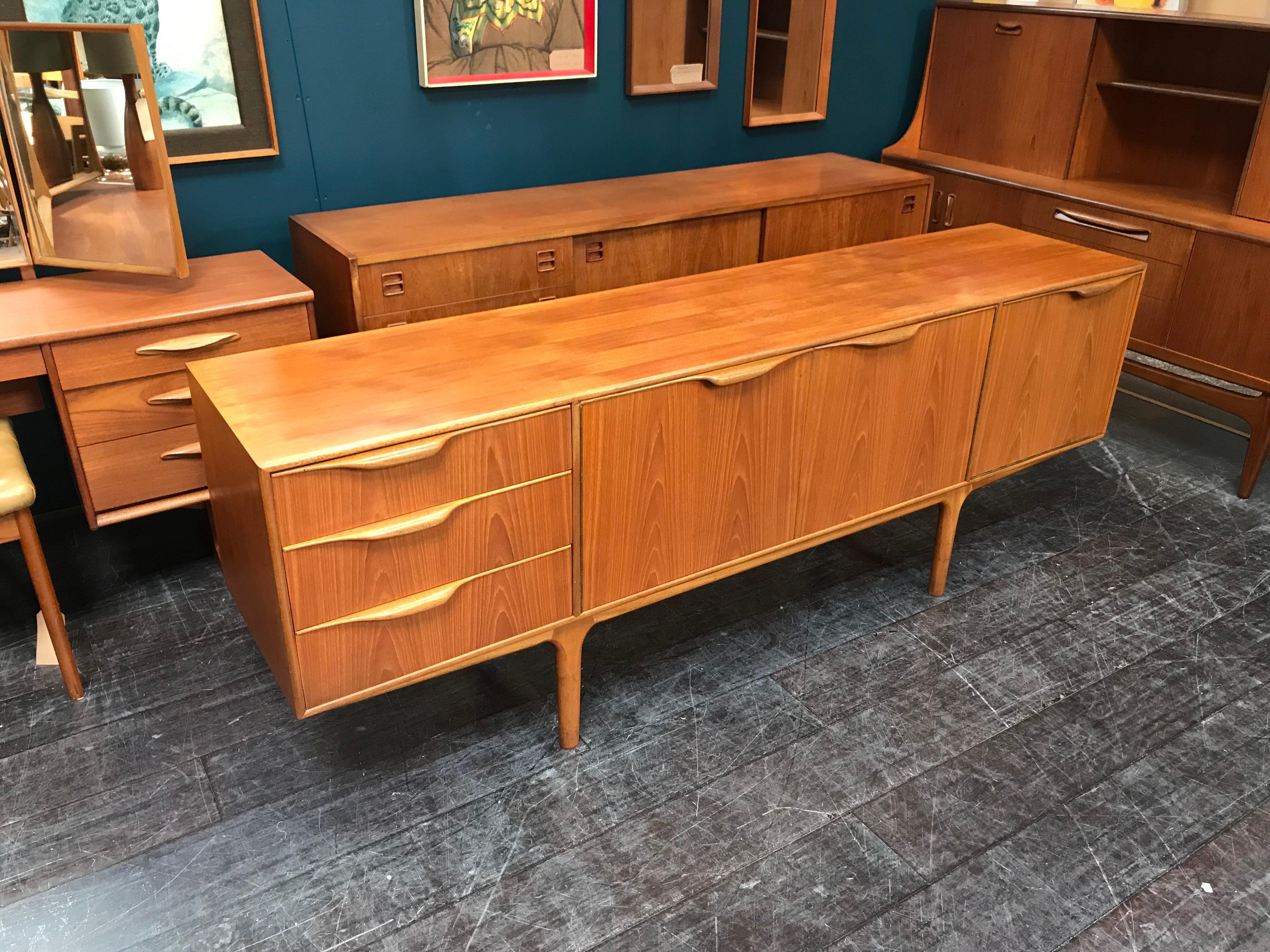 Mid-Century Modern Dunvegan British Midcentury Teak Sideboard by Tom Robertson for A.H. McIntosh