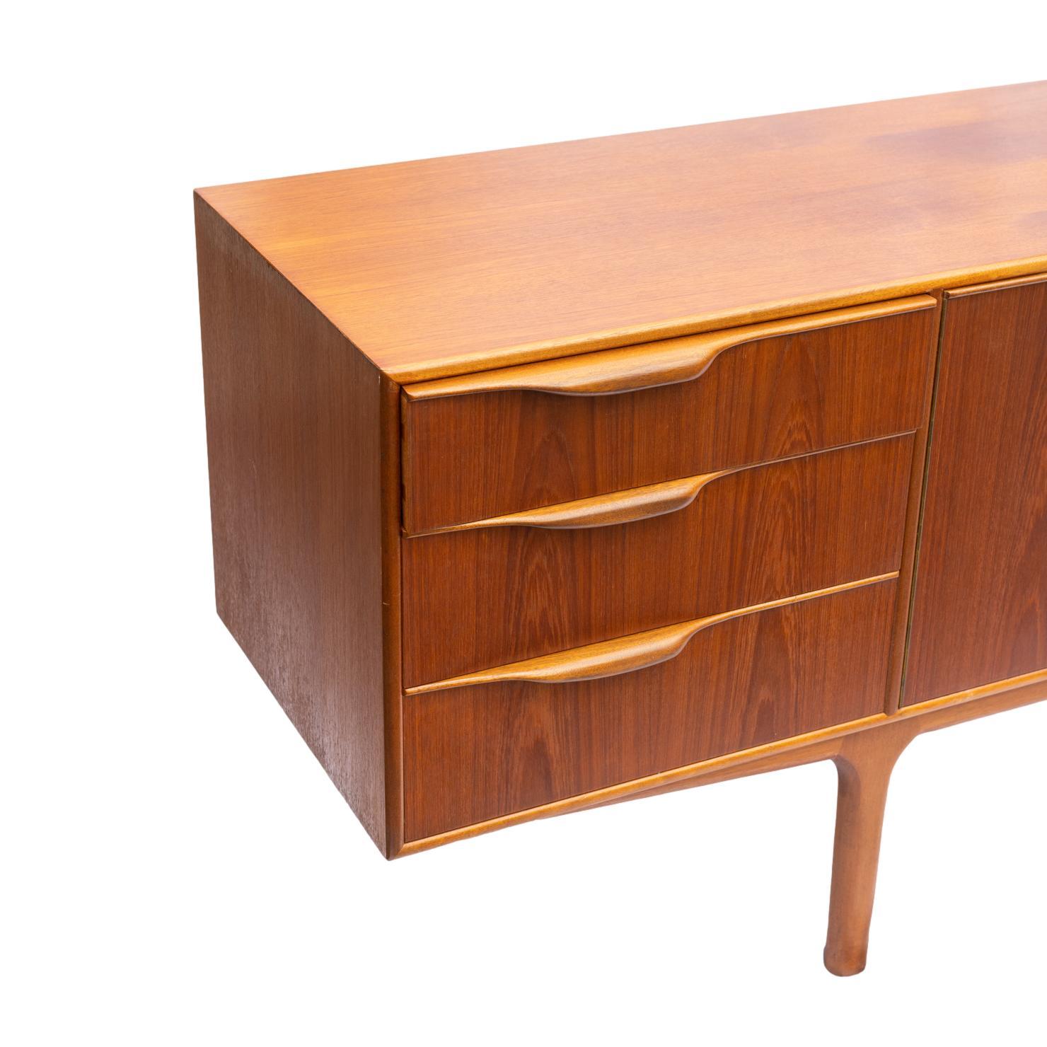 Mid-Century Modern Dunvegan Sideboard, Designed by Tom Robinson for RH McIntosh, Signed, ca. 1960