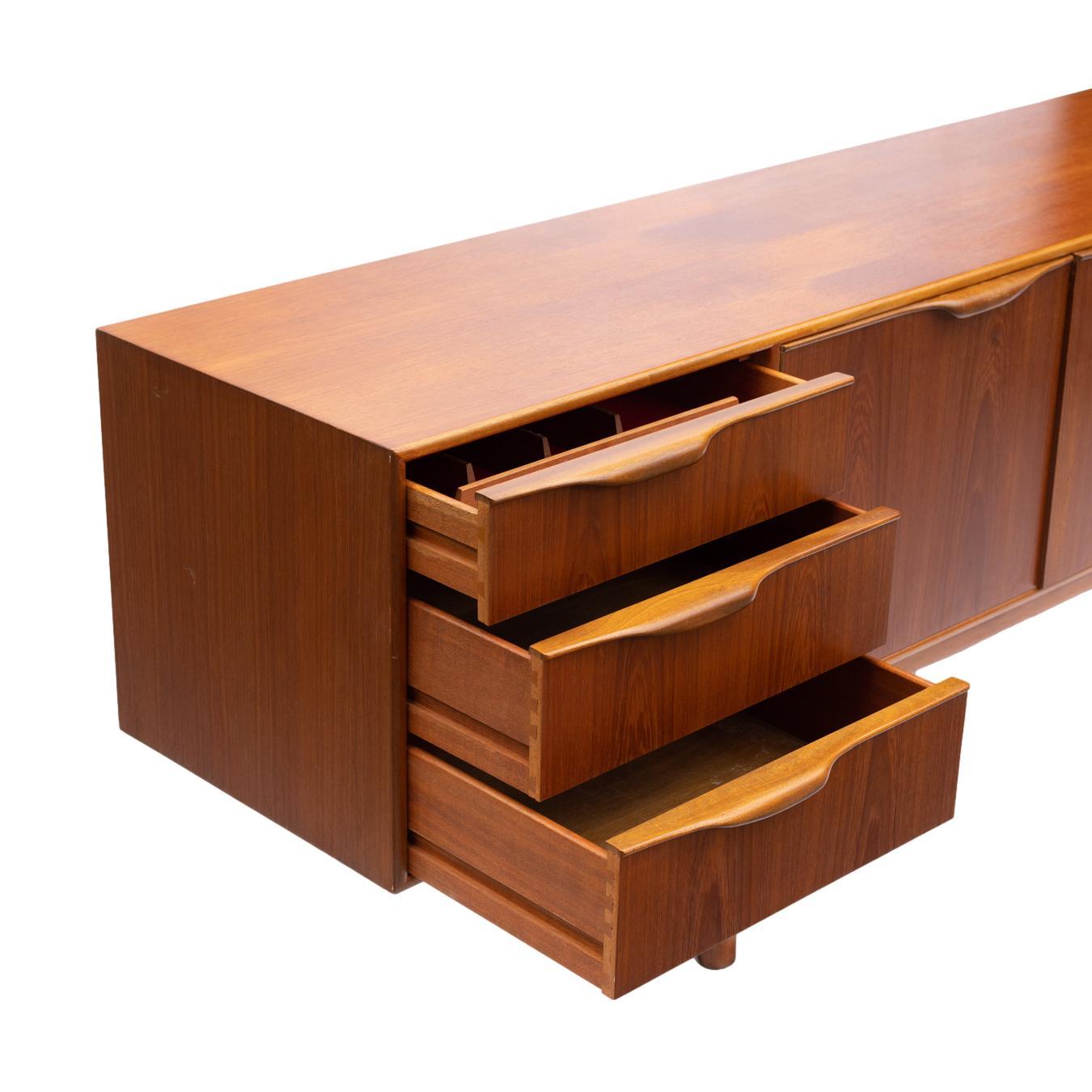 Dunvegan Sideboard, Designed by Tom Robinson for RH McIntosh, Signed, ca. 1960 In Good Condition In Banner Elk, NC