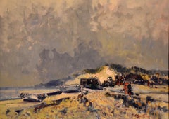 "Dunwich Beach" Oil Painting by Geoffrey Chatten