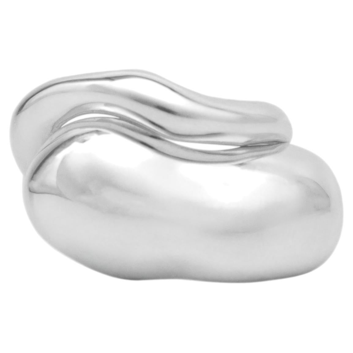 Anillo Duo Bubba de plata de ley 925 por Alejandra Campos Taylor